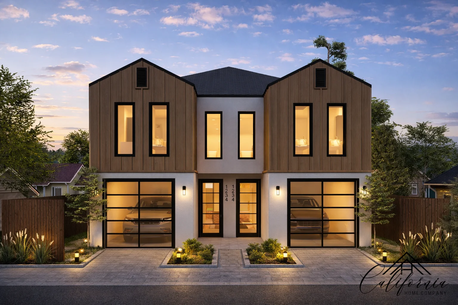 3222 & 3224 Chinatown Alley,  Sacramento, CA, 95816 - California Home Company custom home