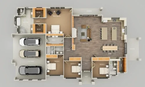 Custom home design and architectural planning